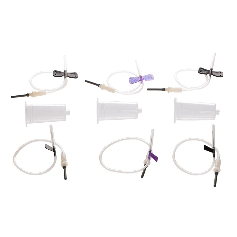 veterinary butterfly blood collection needles (canine blood sampling)