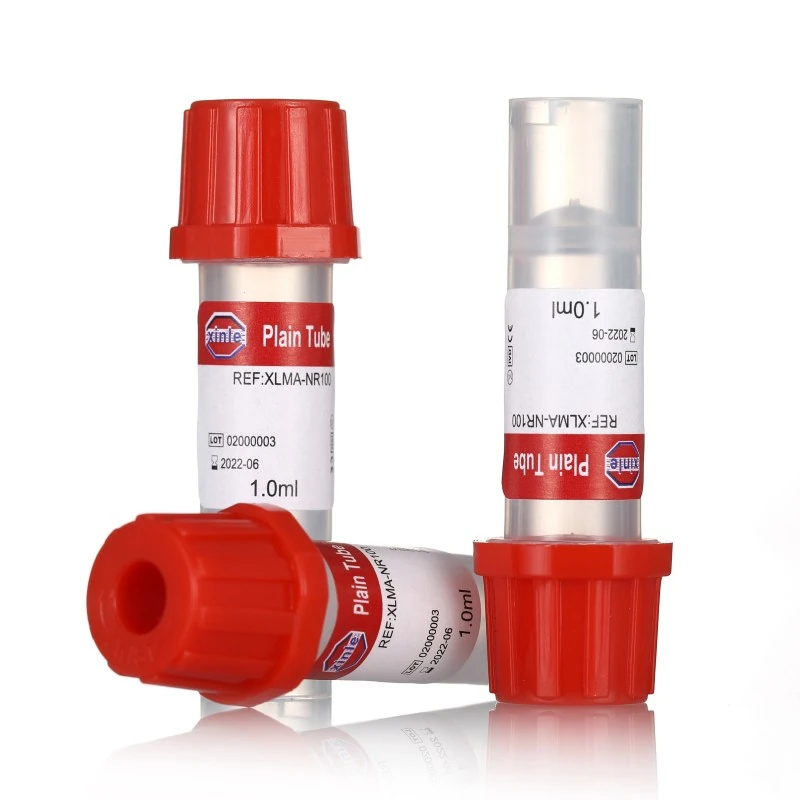 veterinary serum tubes (no additive)