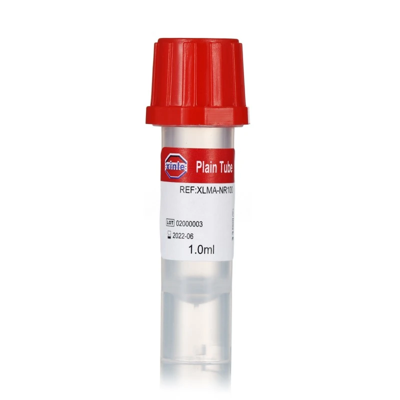 veterinary serum tubes (no additive)