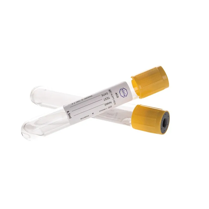 acd blood collection tubes (acid citrate dextrose)