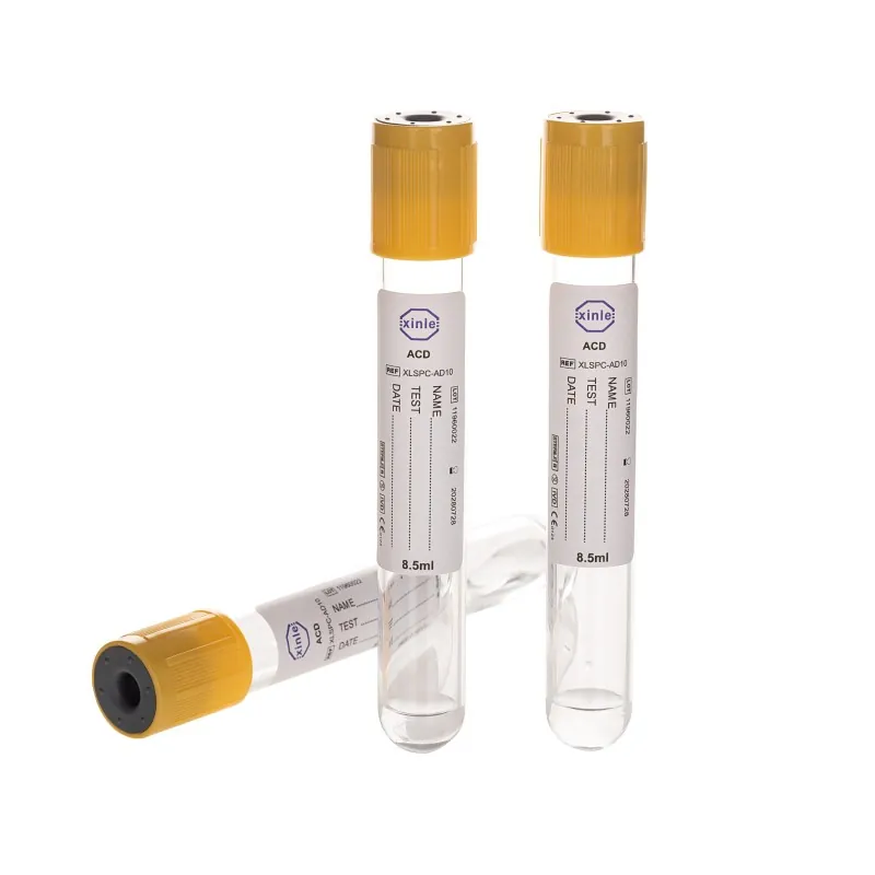 acd blood collection tubes (acid citrate dextrose)