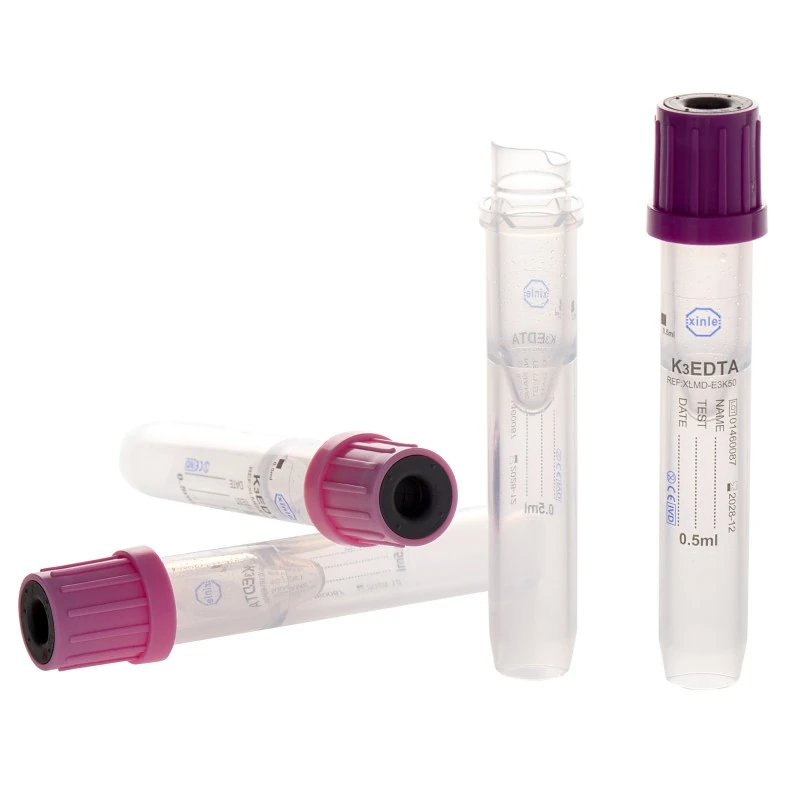 capillary blood collection tubes (type d direct load, 13 × 75 mm)