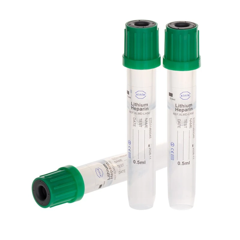 capillary blood collection tubes (type d direct load, 13 × 75 mm)