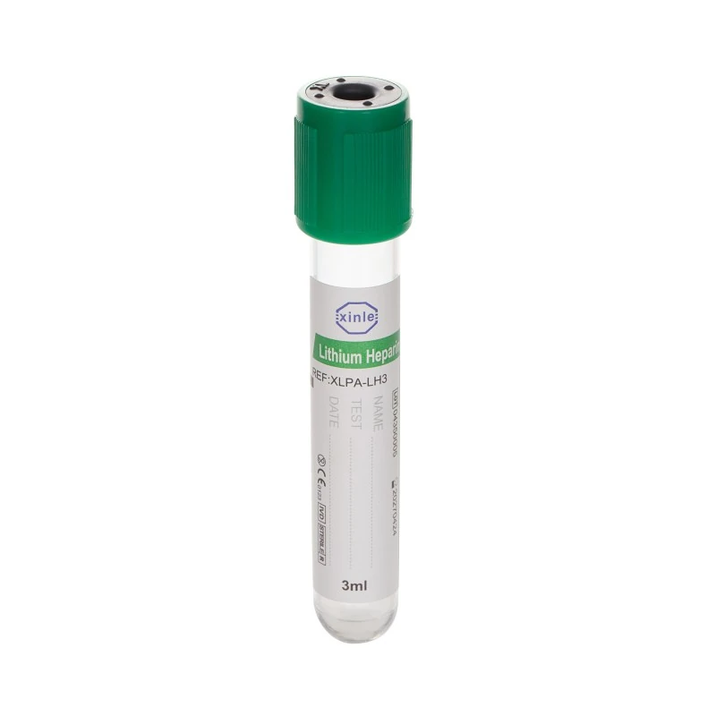 Heparin Blood Collection Tubes (Lithium & Sodium Heparin)