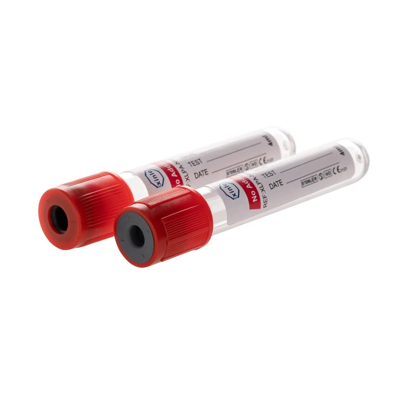 plain blood collection tubes (no additive serum tubes)