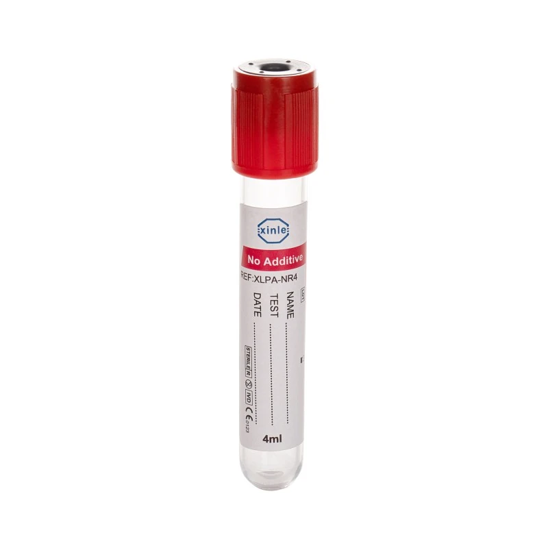 plain blood collection tubes (no additive serum tubes)