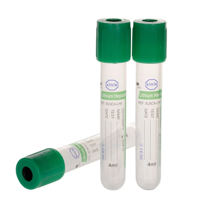 rubber plug non vacuum blood collection tubes (pp tubes)