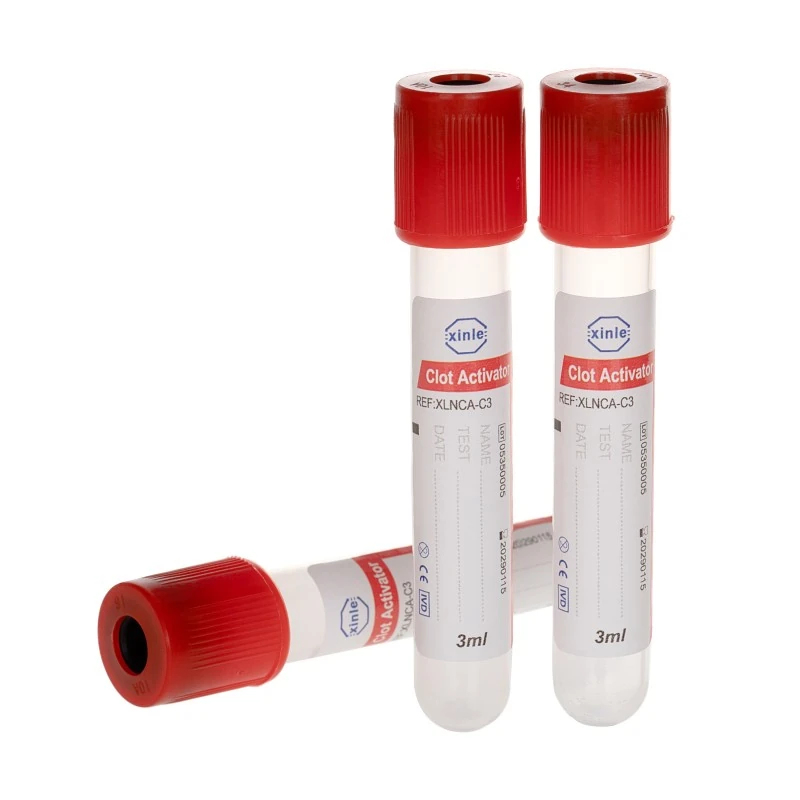 rubber plug non vacuum blood collection tubes (pp tubes)