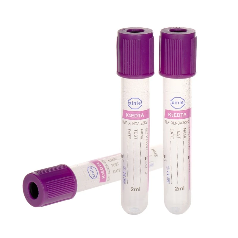 rubber plug non vacuum blood collection tubes (pp tubes)