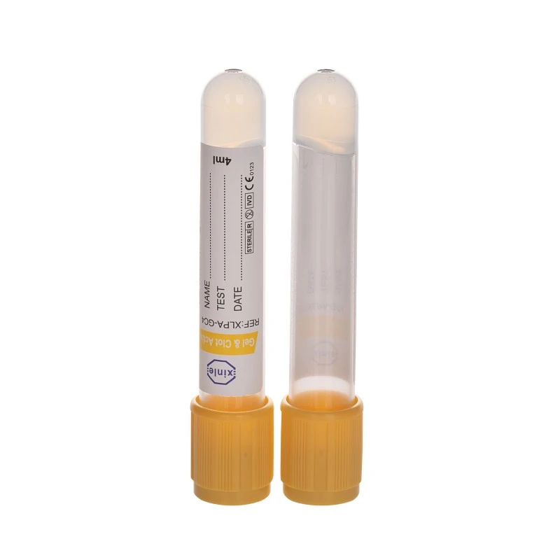 sst tubes / gel & clot activator blood collection tubes
