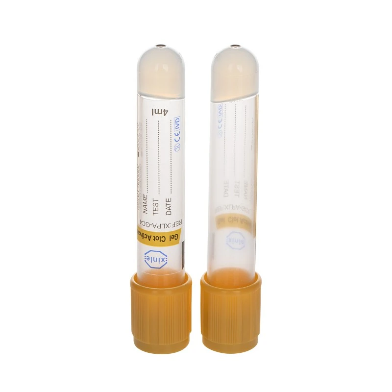 sst tubes / gel & clot activator blood collection tubes
